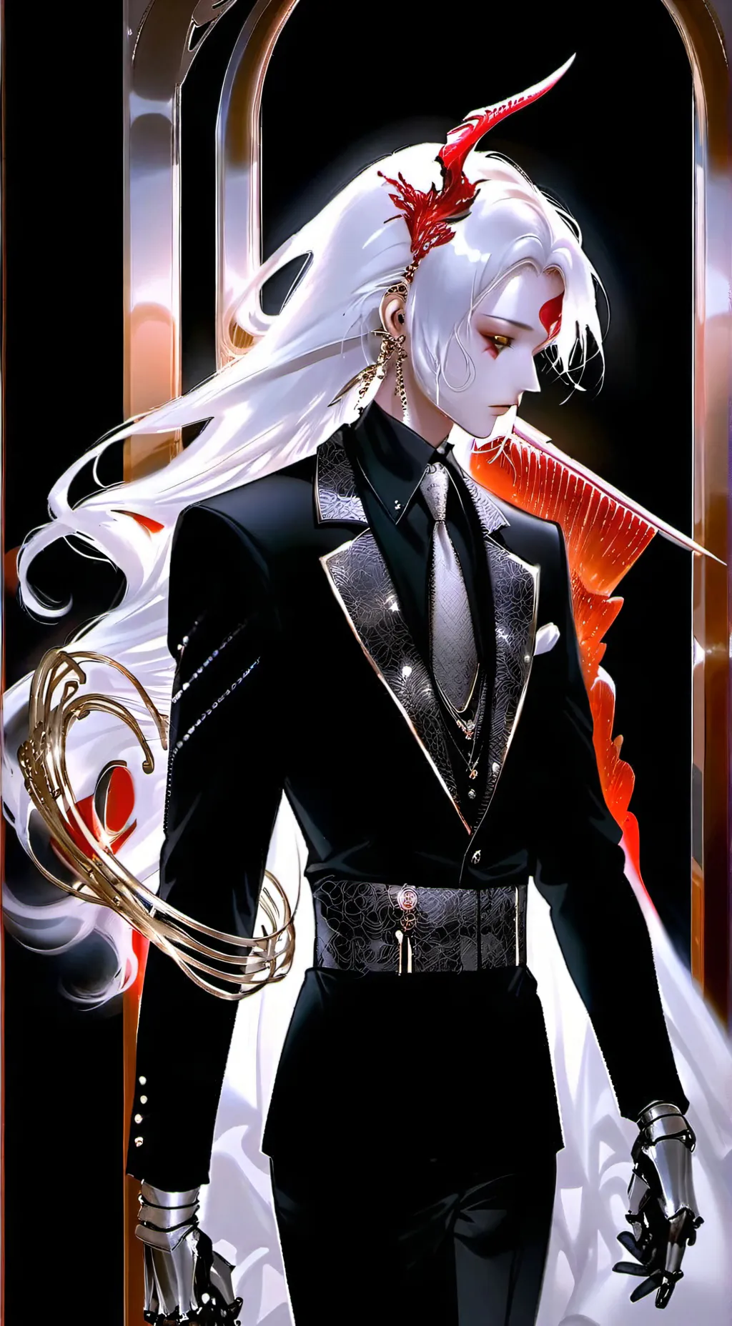 ai character: Hh background