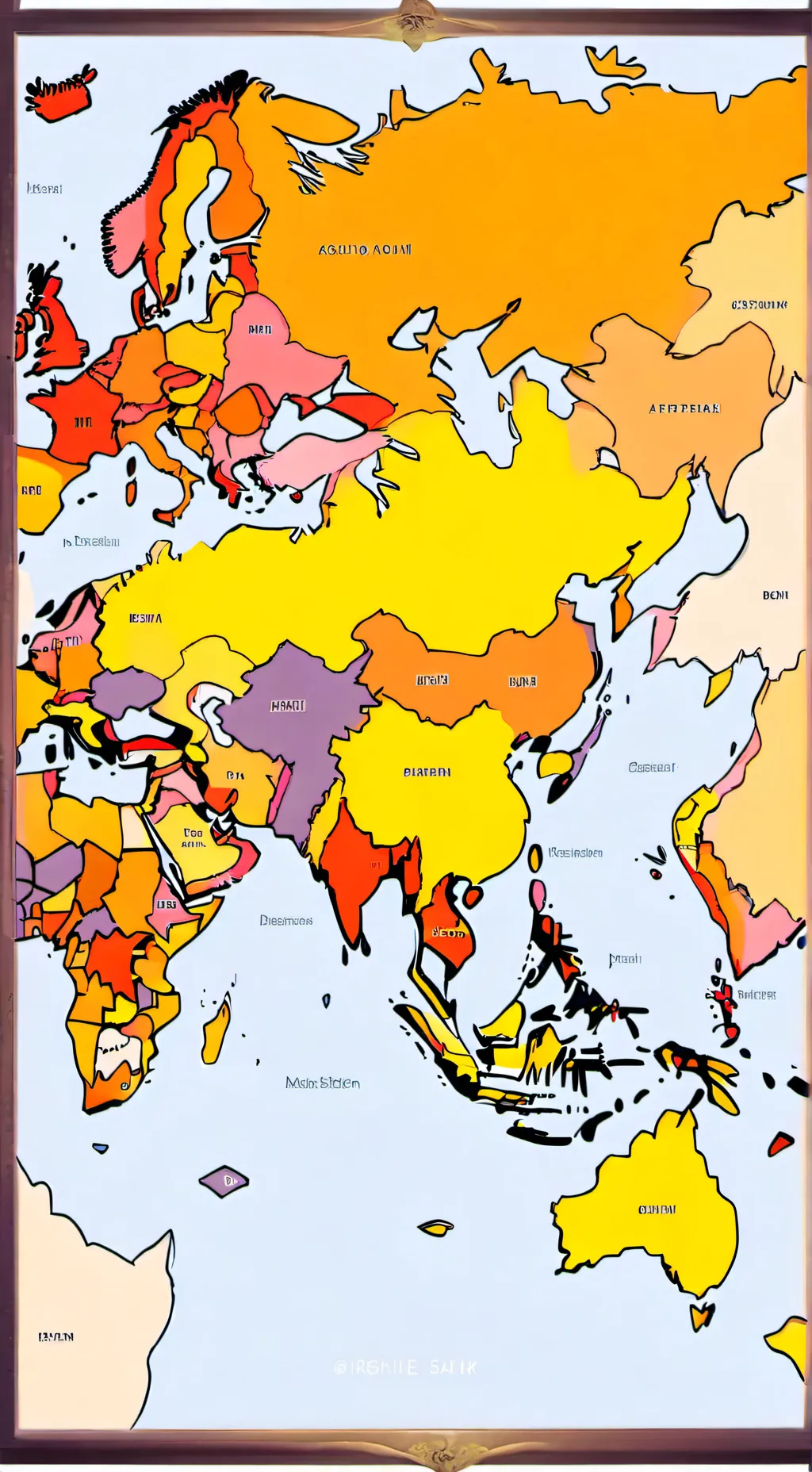 ai character: travel🩰 background