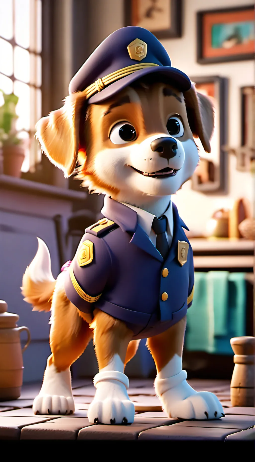 ai character: buddy  background