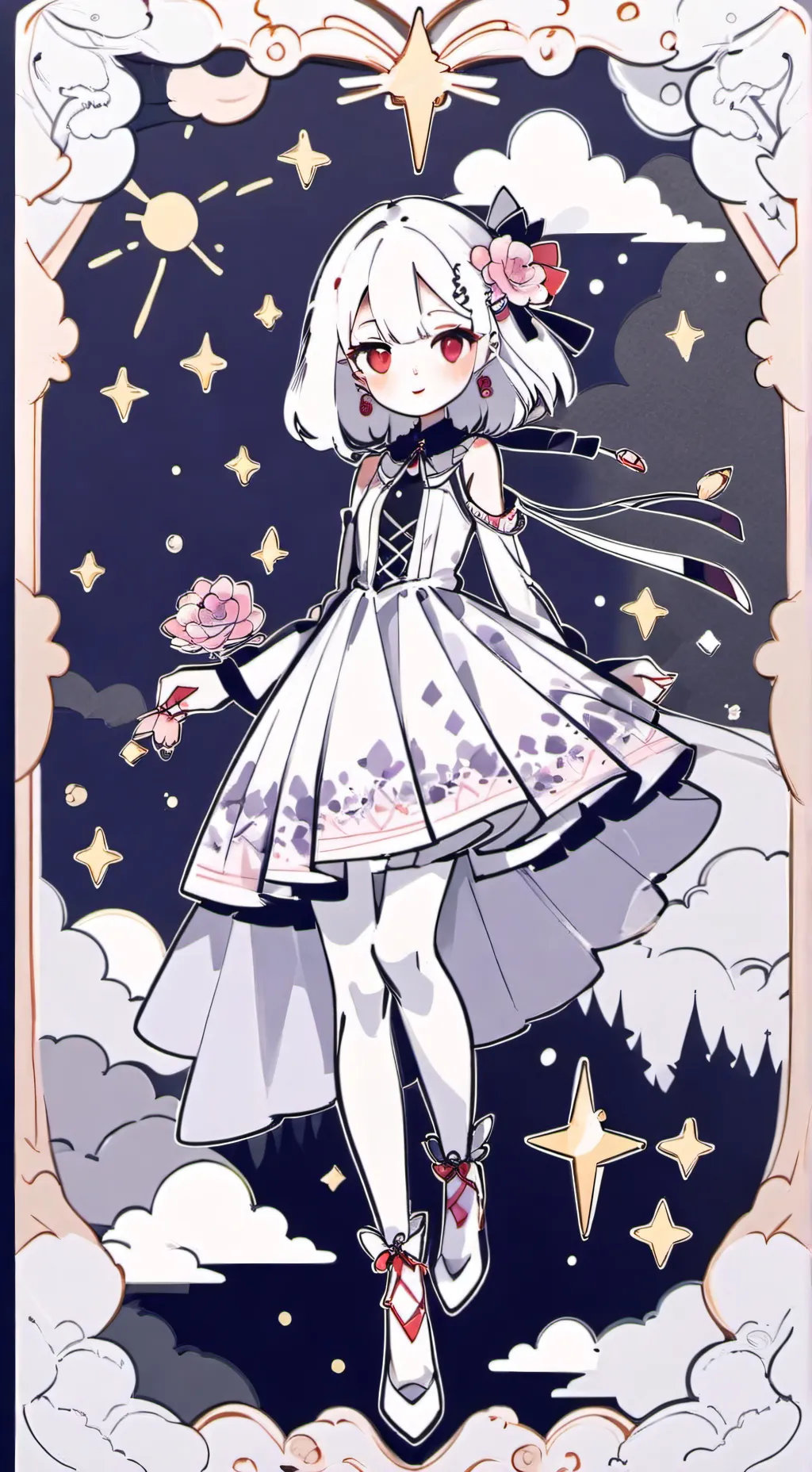 ai character: Lucifer! background