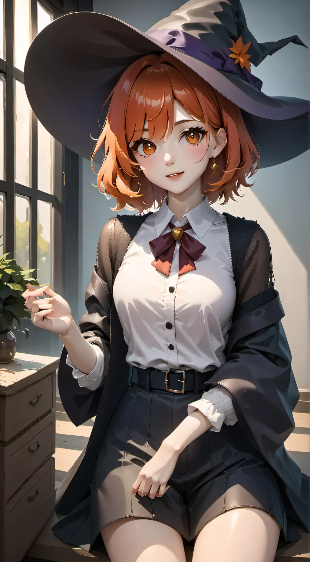 ai character: Melody background