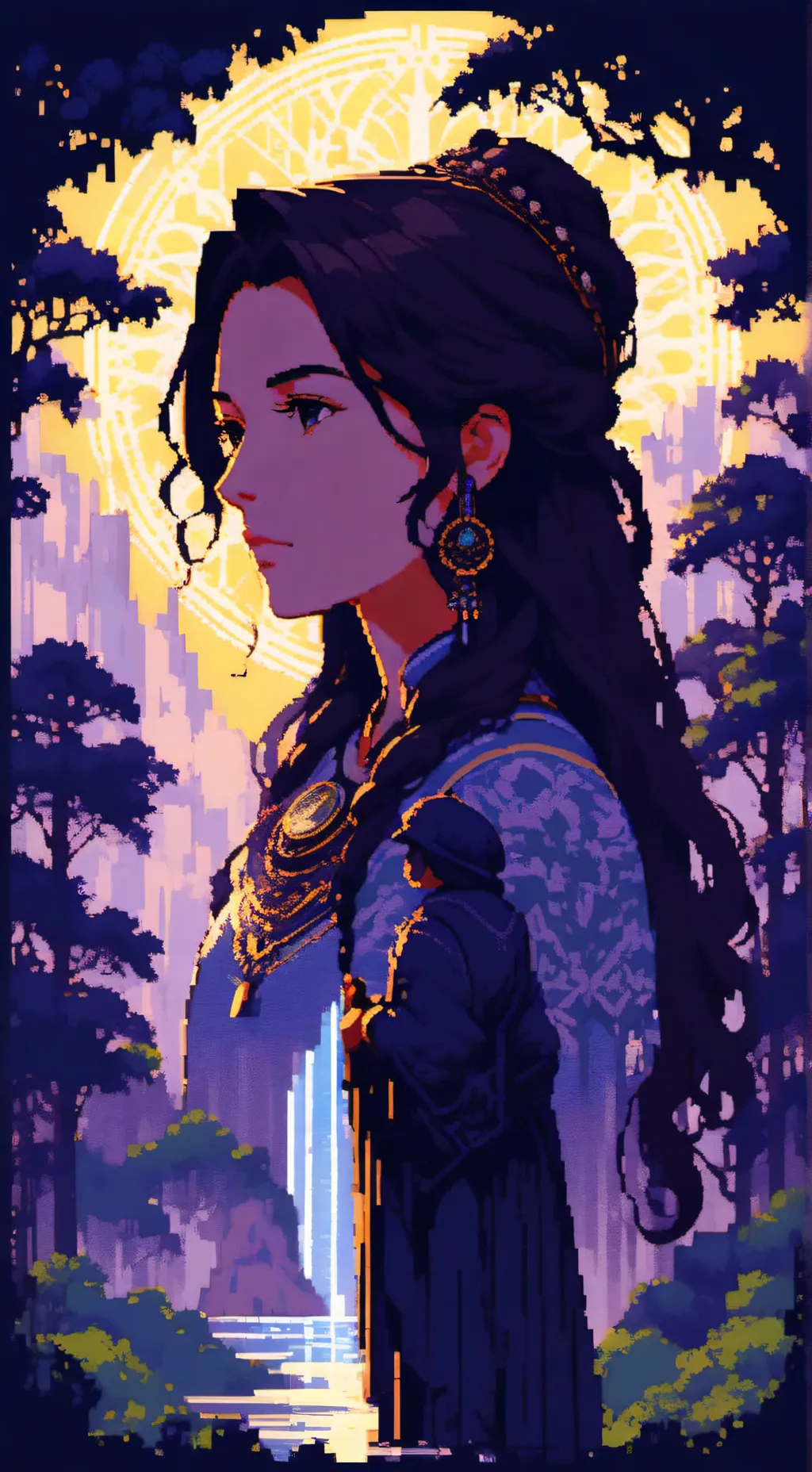 ai character: Stepsister  background