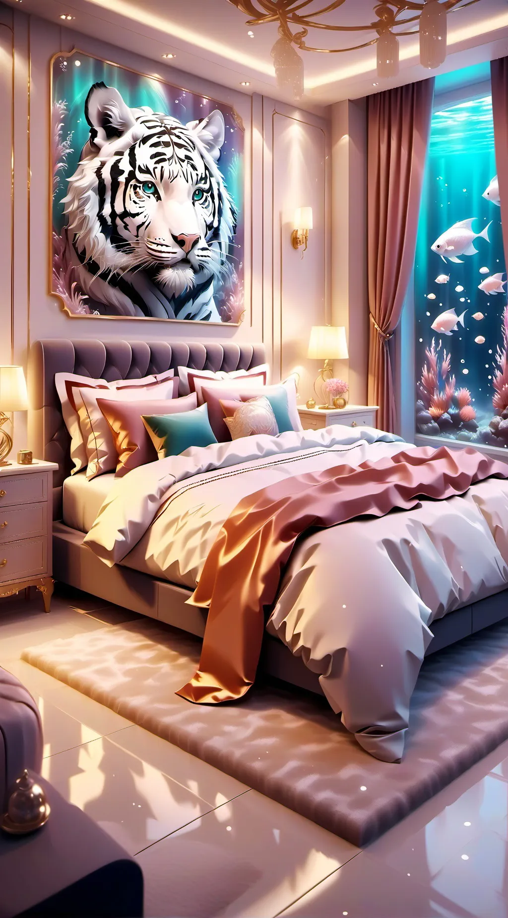 ai character: Sleepover  background