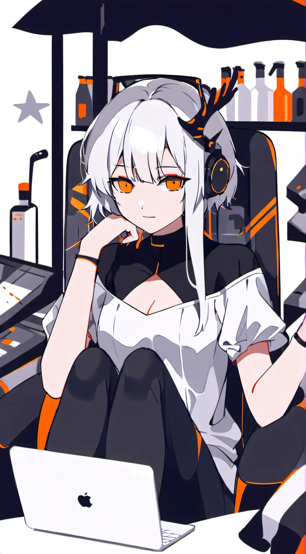 ai character: lony  background