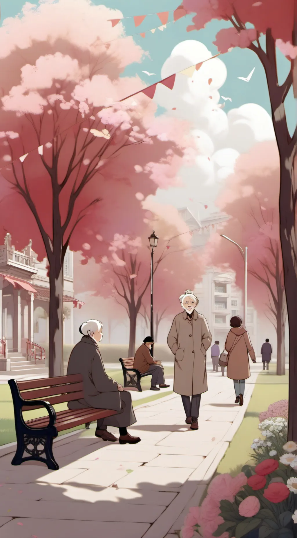 ai character: Valentine background