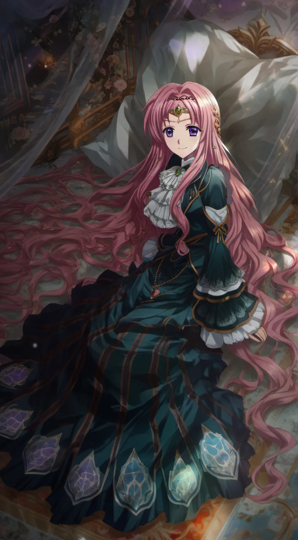 ai character: 罗克珊娜•卡图夏 background