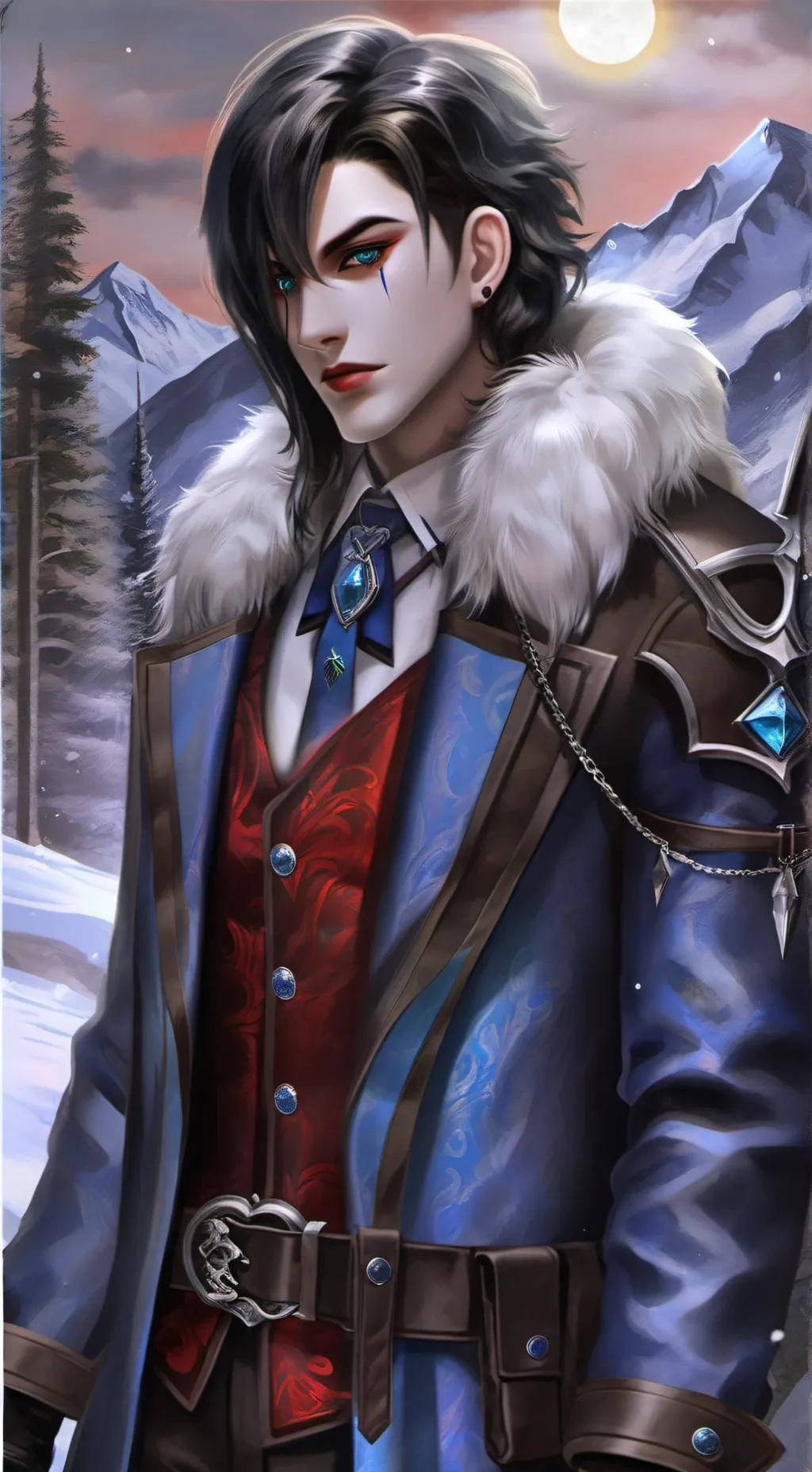 ai character: adán  background