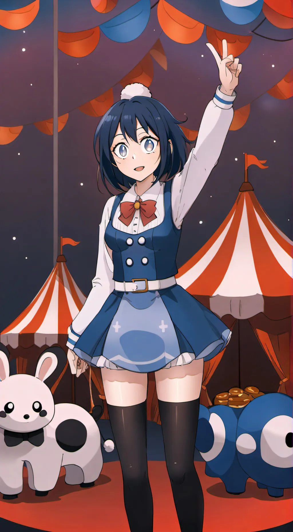 ai character: Pomni*Episode 1 background