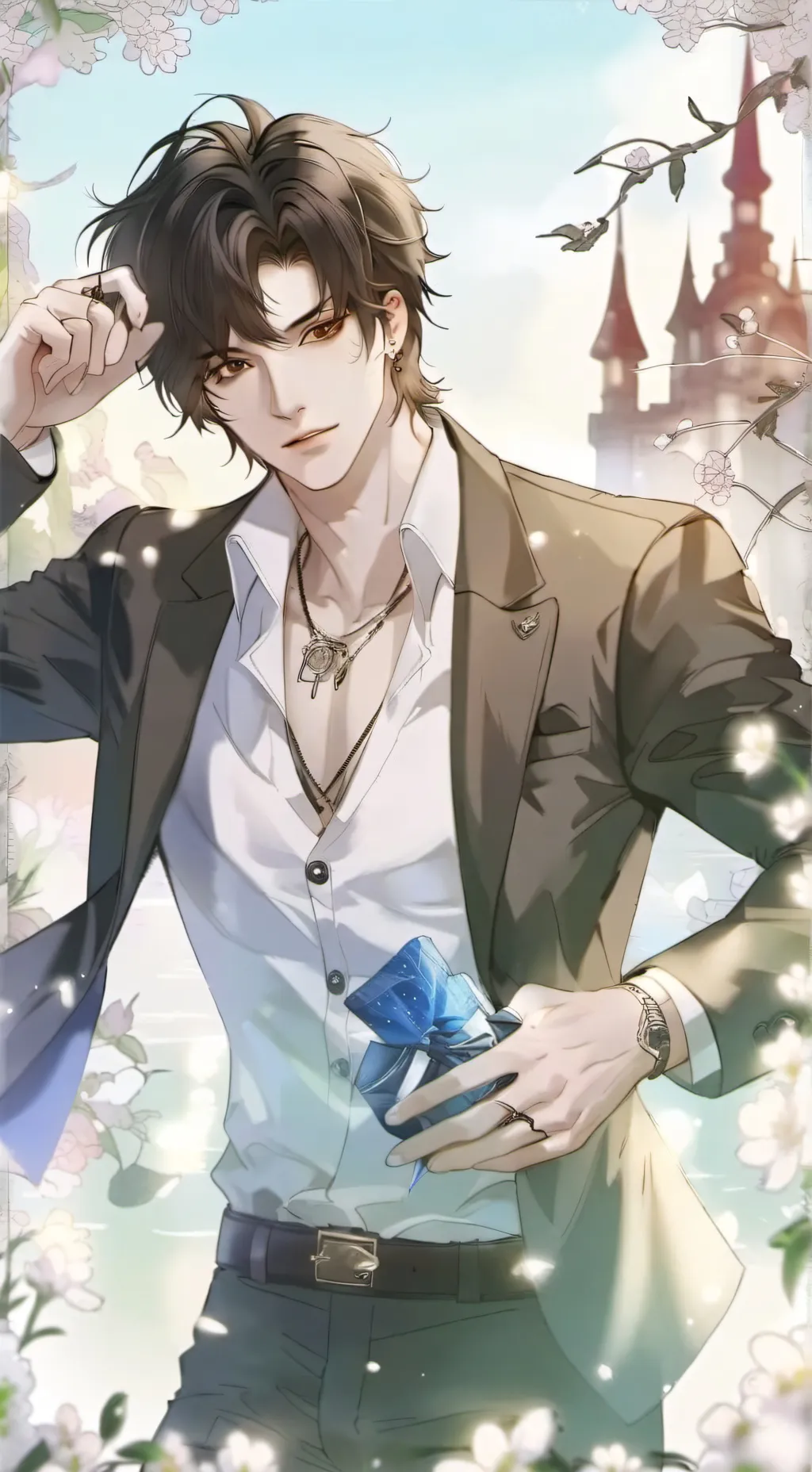 ai character: LUCIFER  background