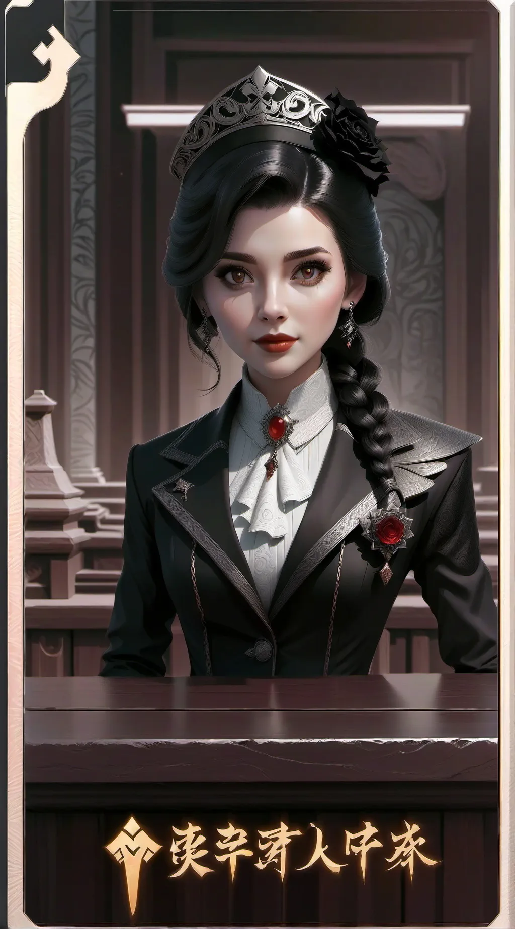 ai character: Катя background