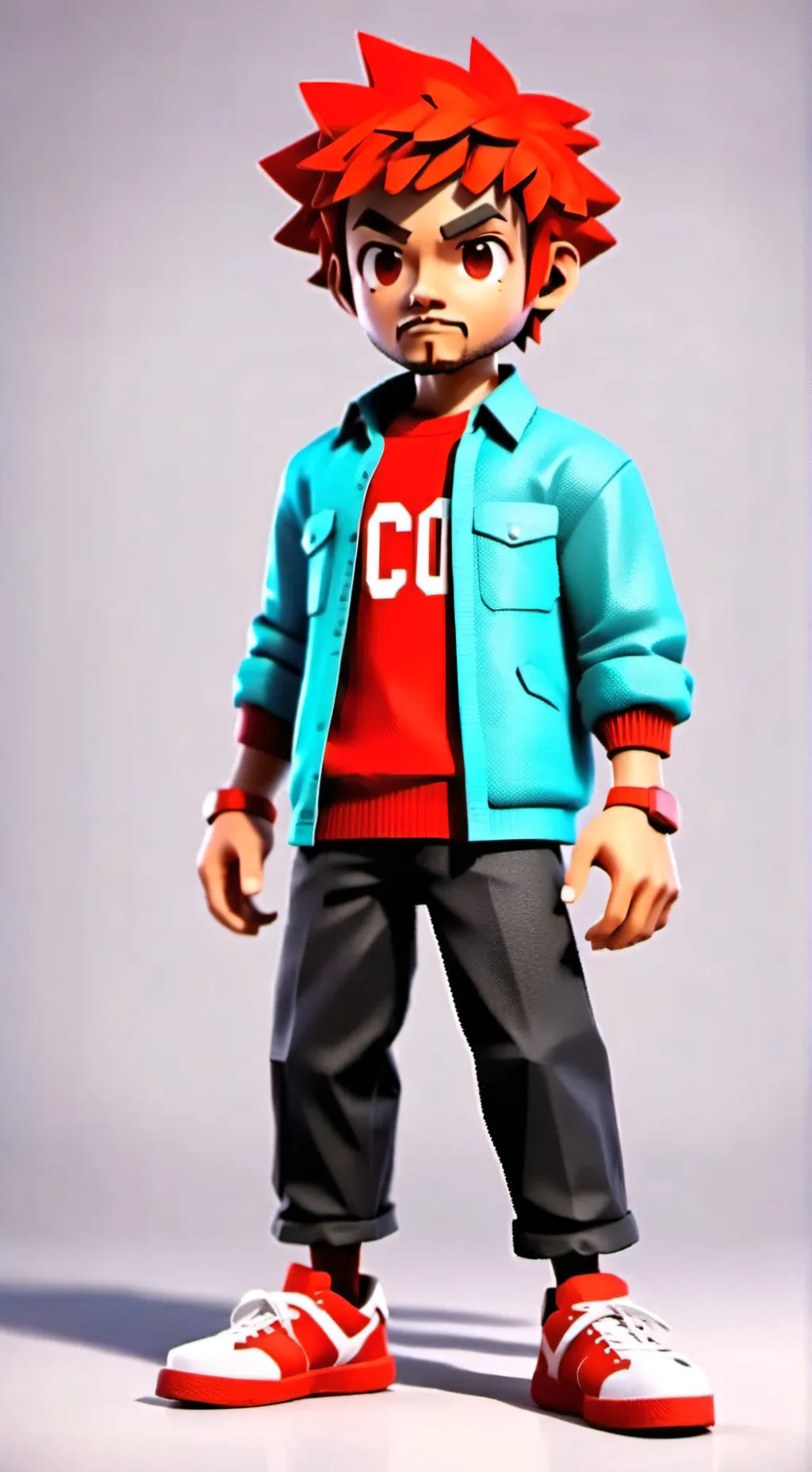 ai character: c00lkidd  background