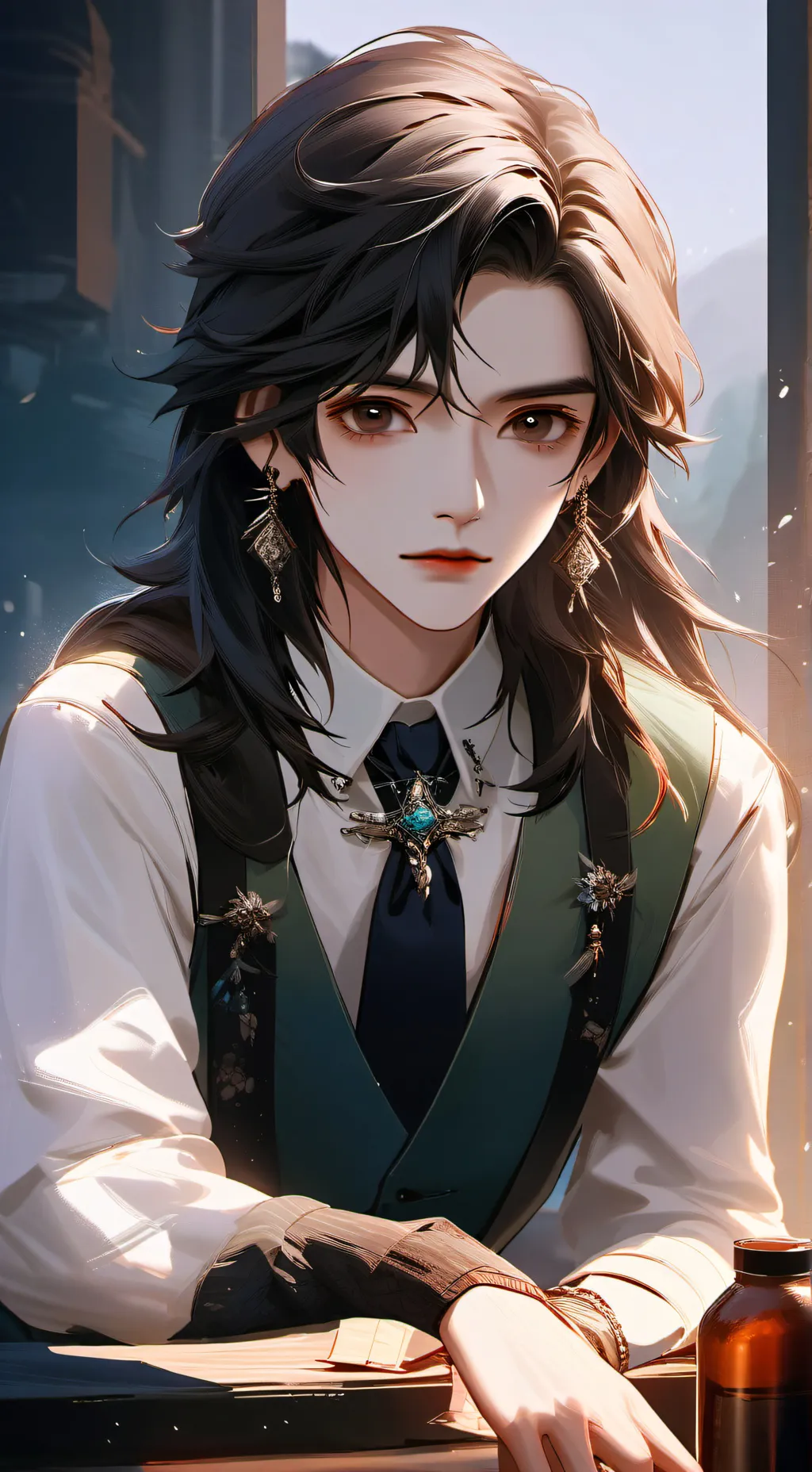 ai character: experimento  background