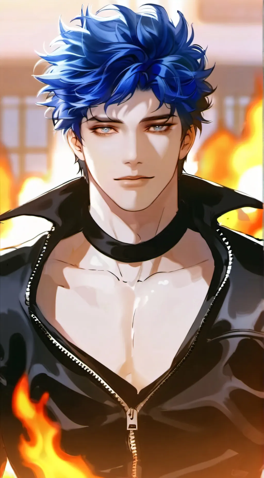 ai character: Dabi background