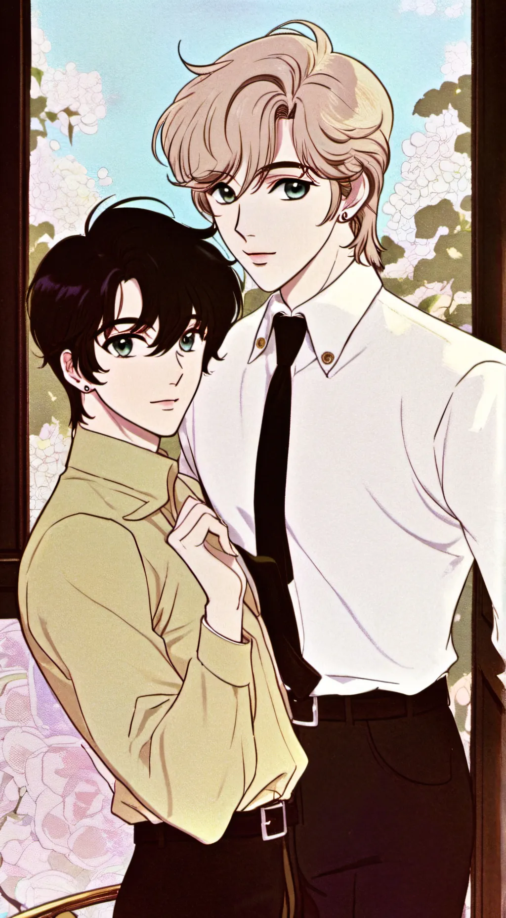 ai character: saya boys background