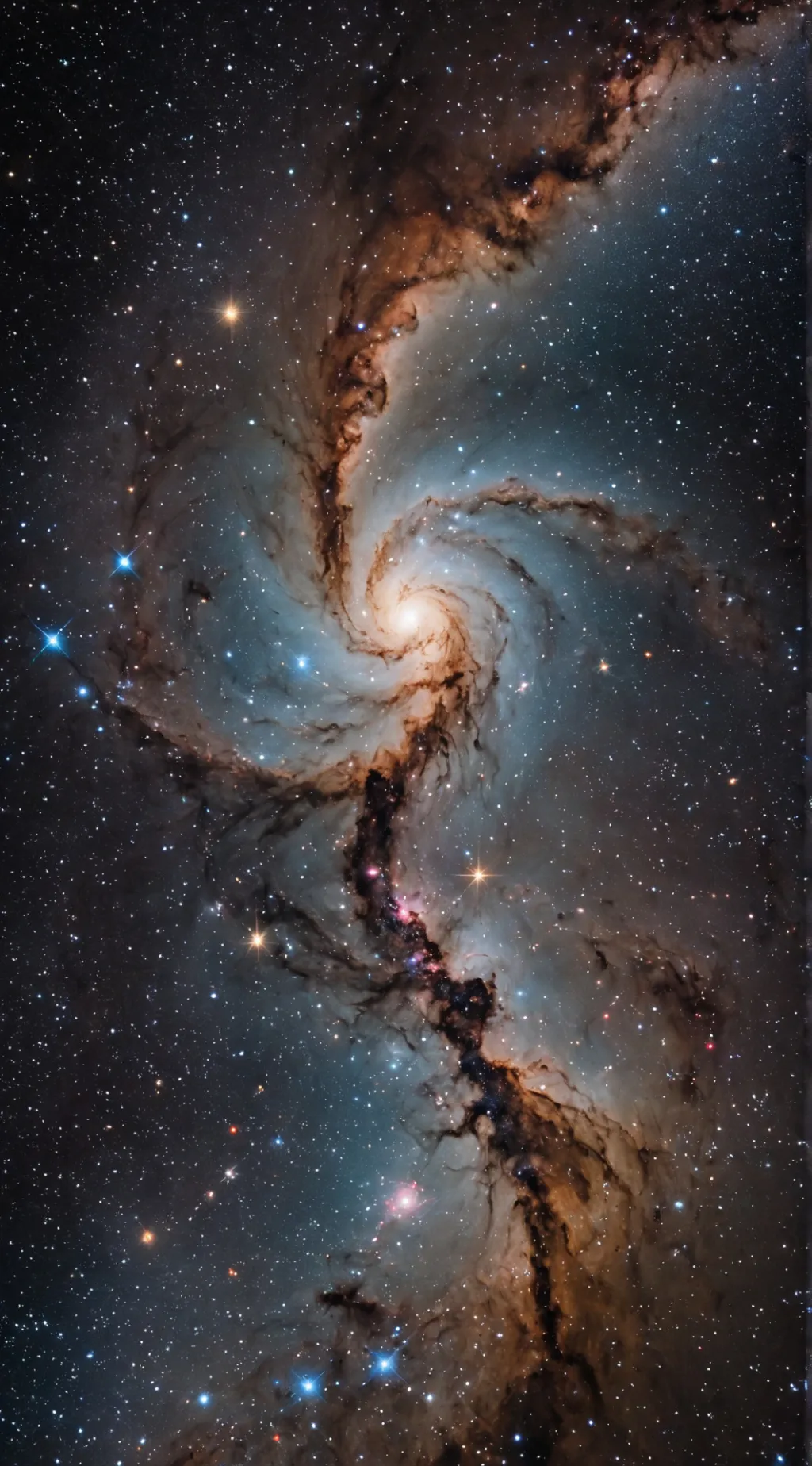 ai character: imensidão universo background