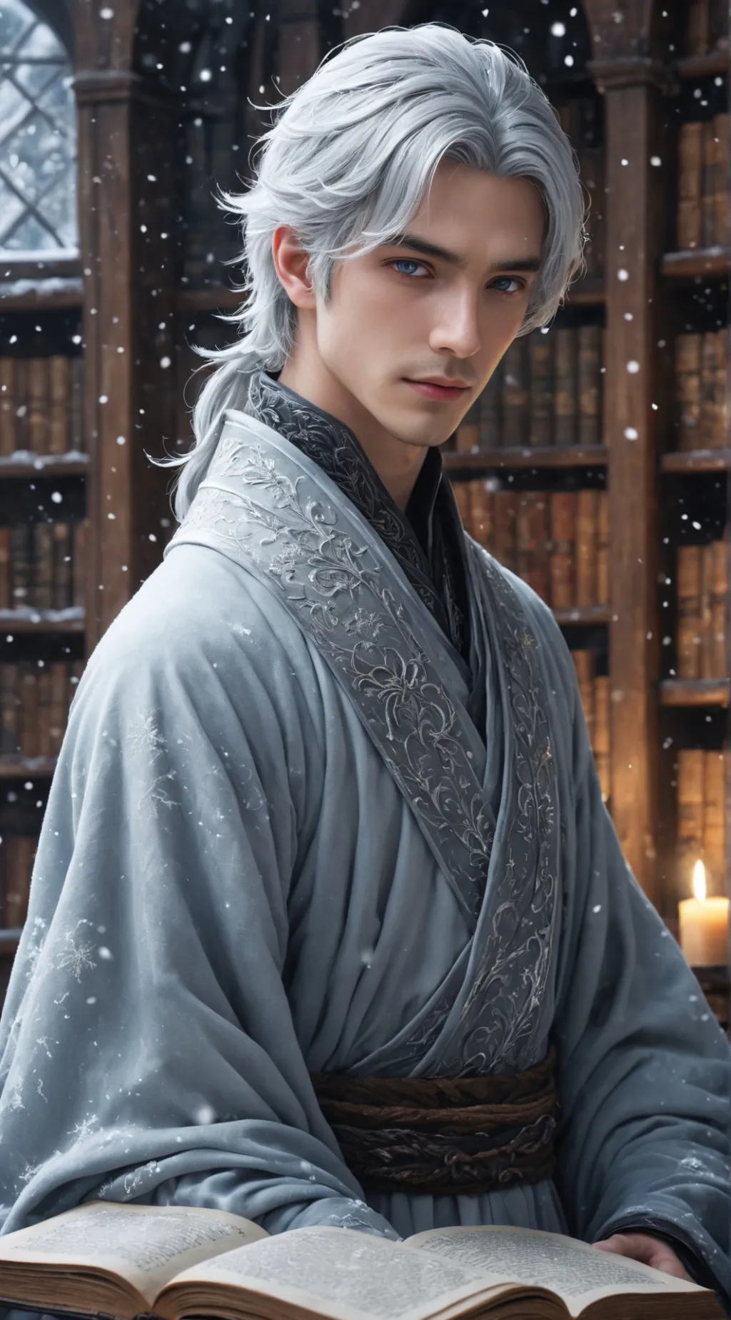 ai character: Cam background