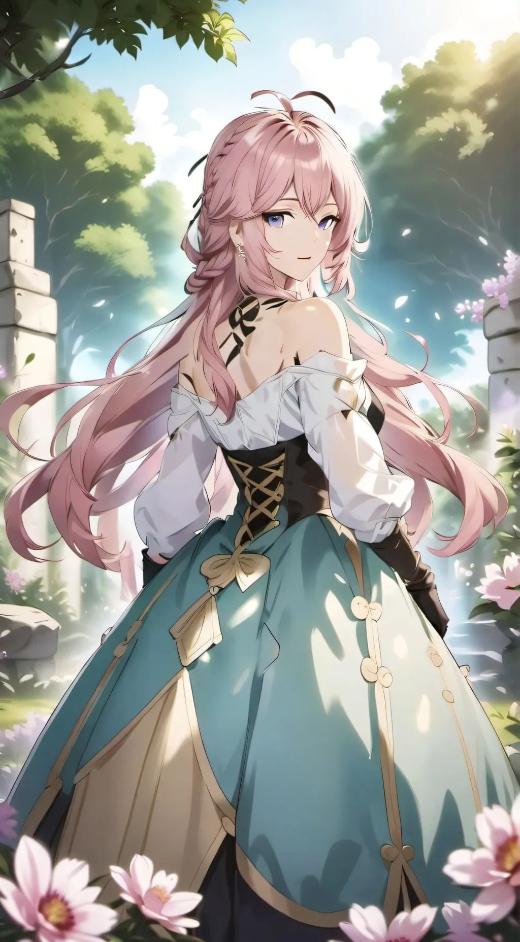 ai character: Mitsuri background