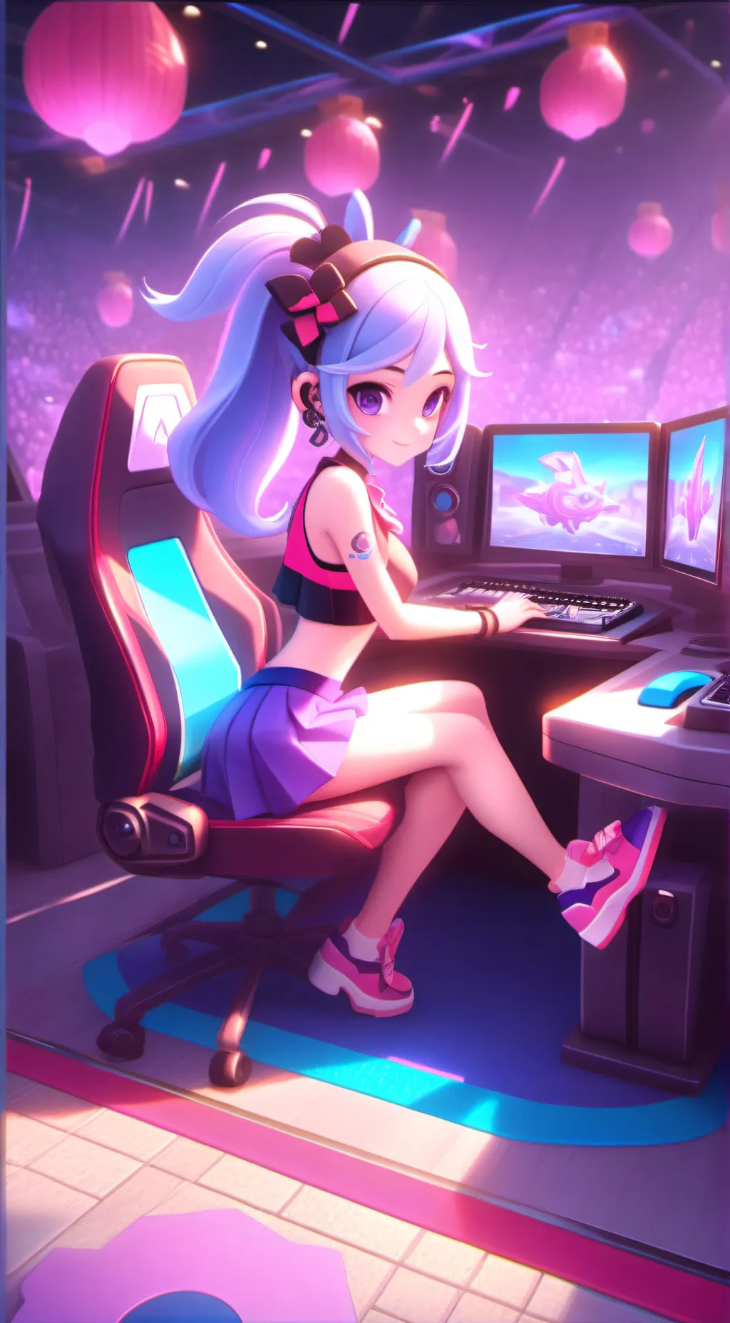 ai character: Mia background