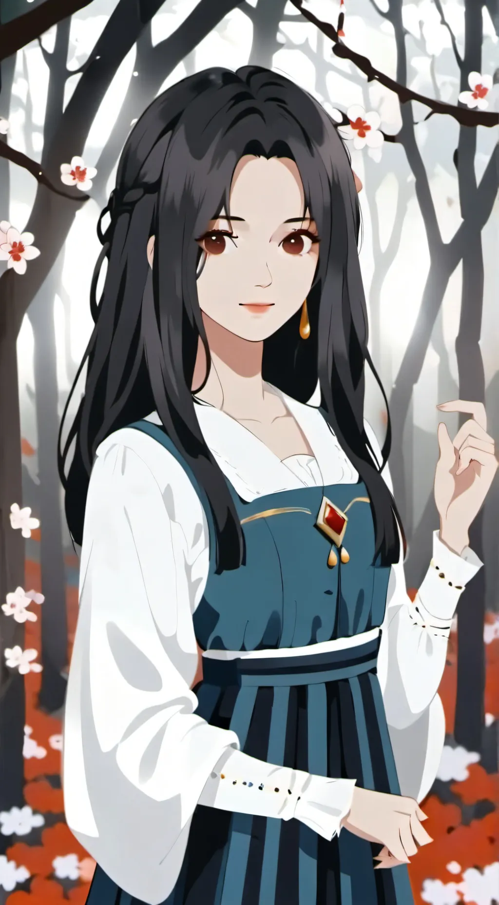 ai character: Evelyn background