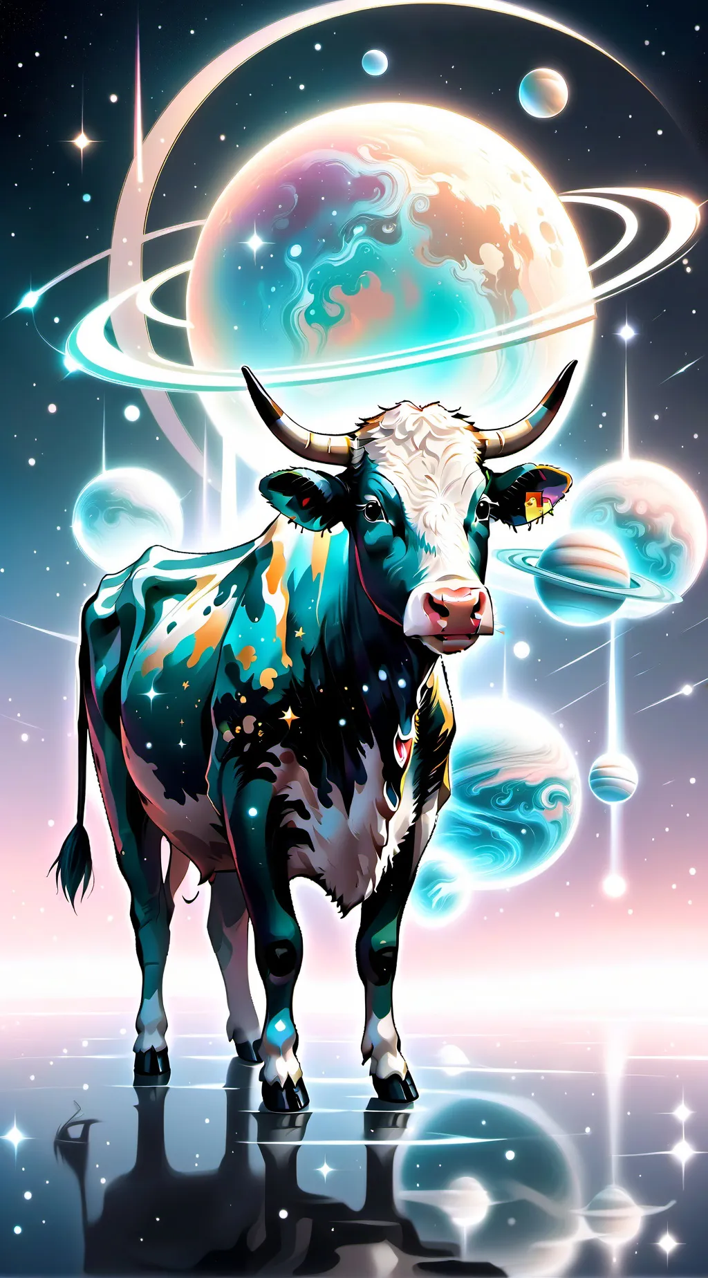 ai character: la vaca  background