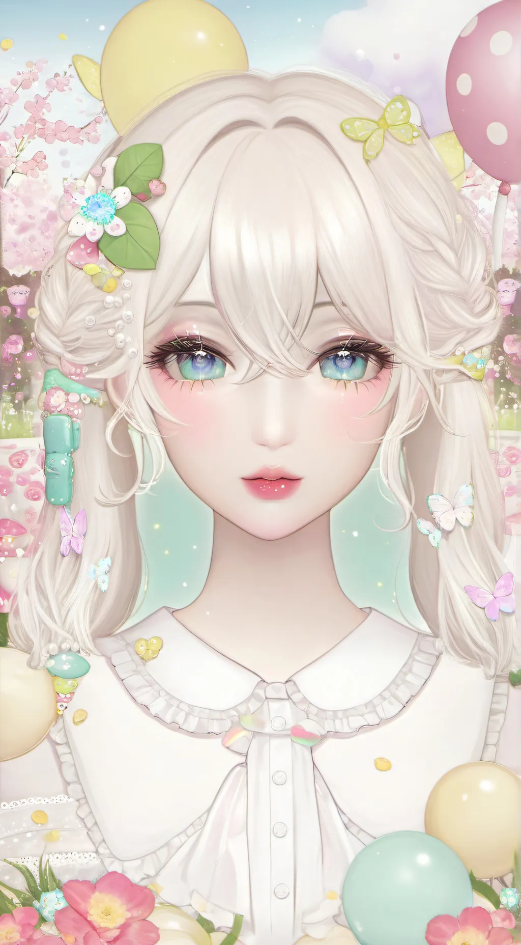 ai character: Kitty background