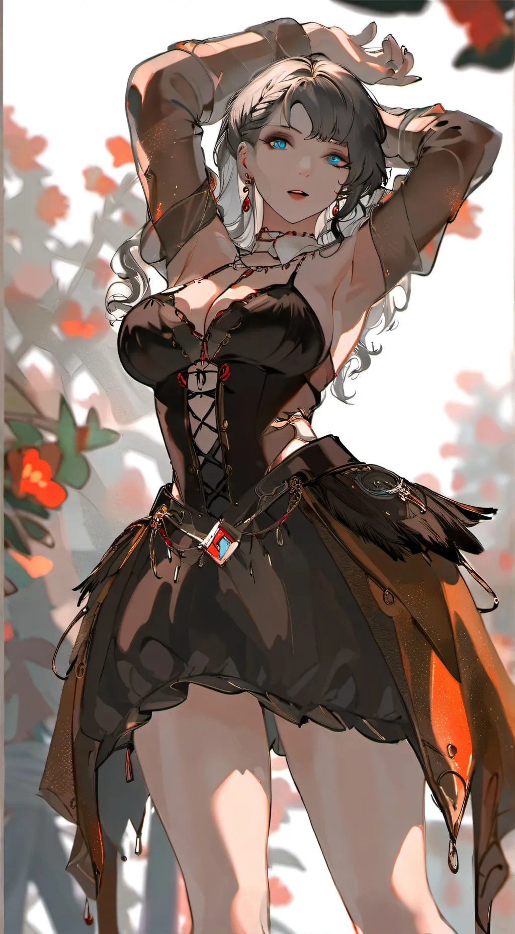 ai character: Kat background