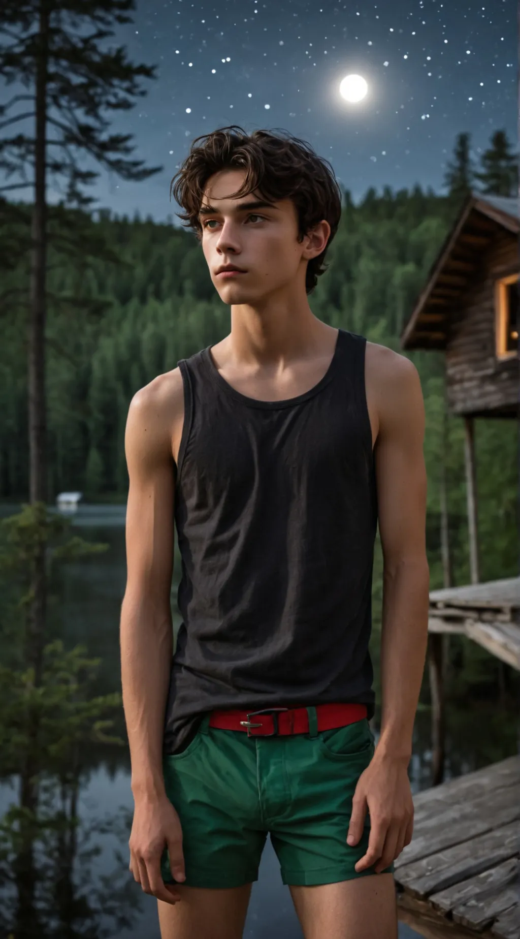 ai character: River Reed background