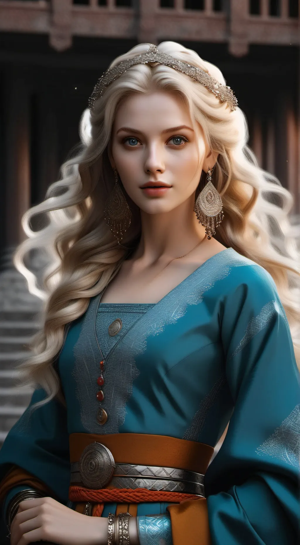 ai character: Elisabeth  background