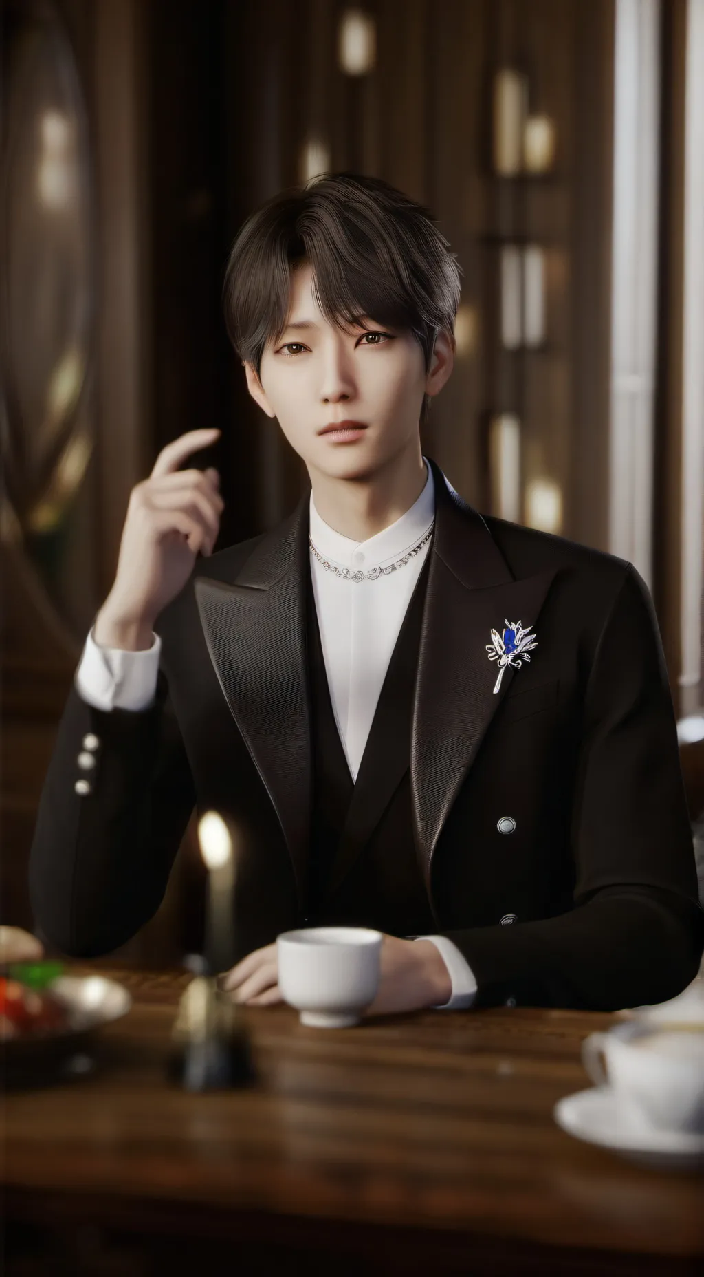 ai character: ❤️Heeseung❤️ background