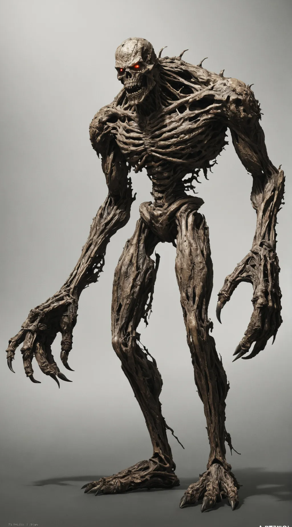 ai character: the Akaza monster background