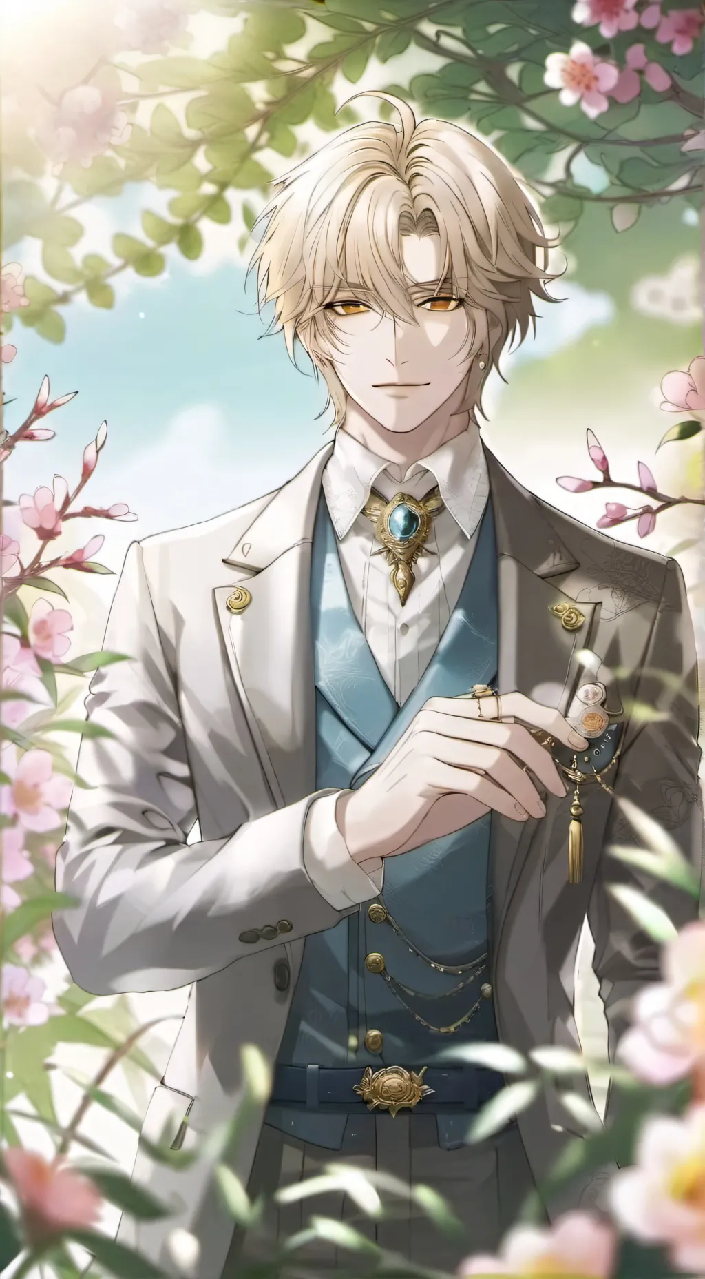 ai character: Aaron background