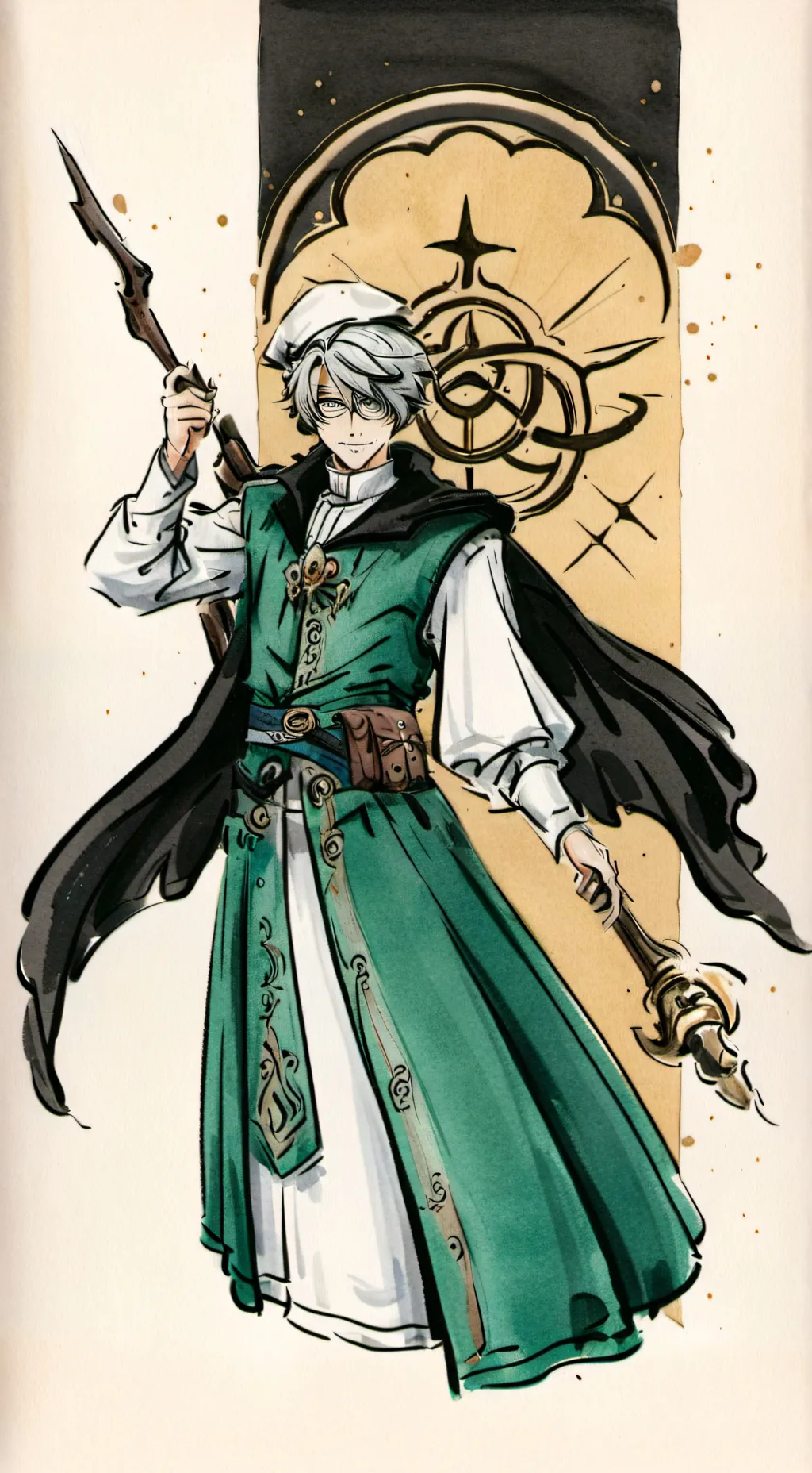 ai character: Kieffrey  background