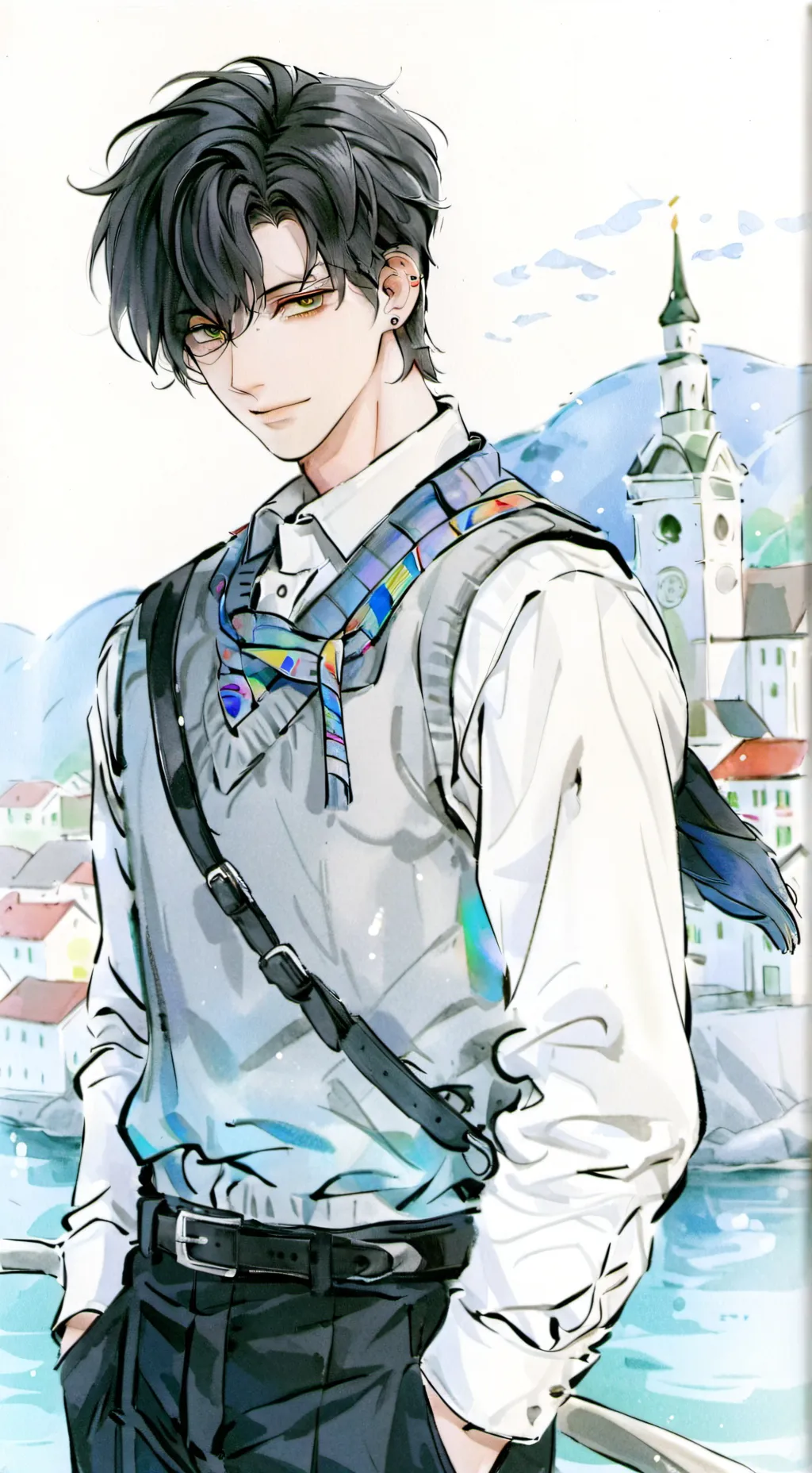 ai character: Kyle(Ur bf) BL background