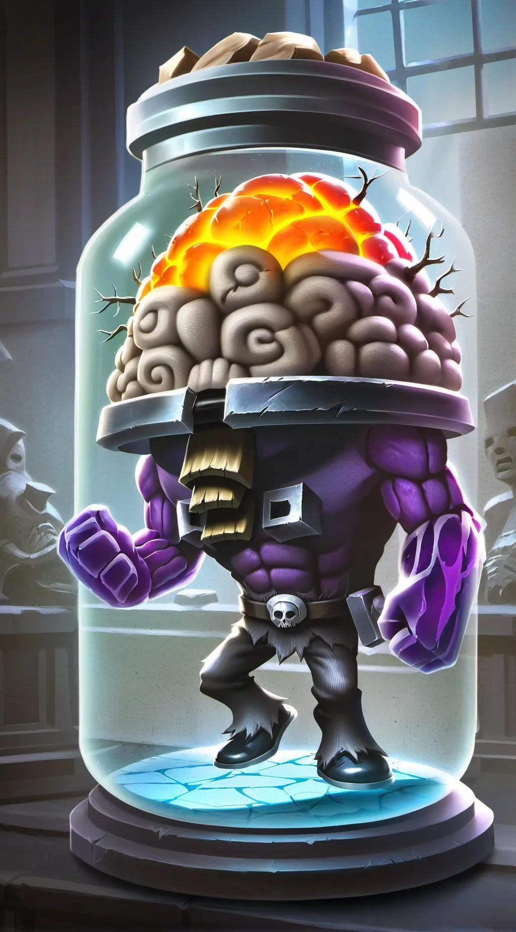 ai character: nickola tesla background