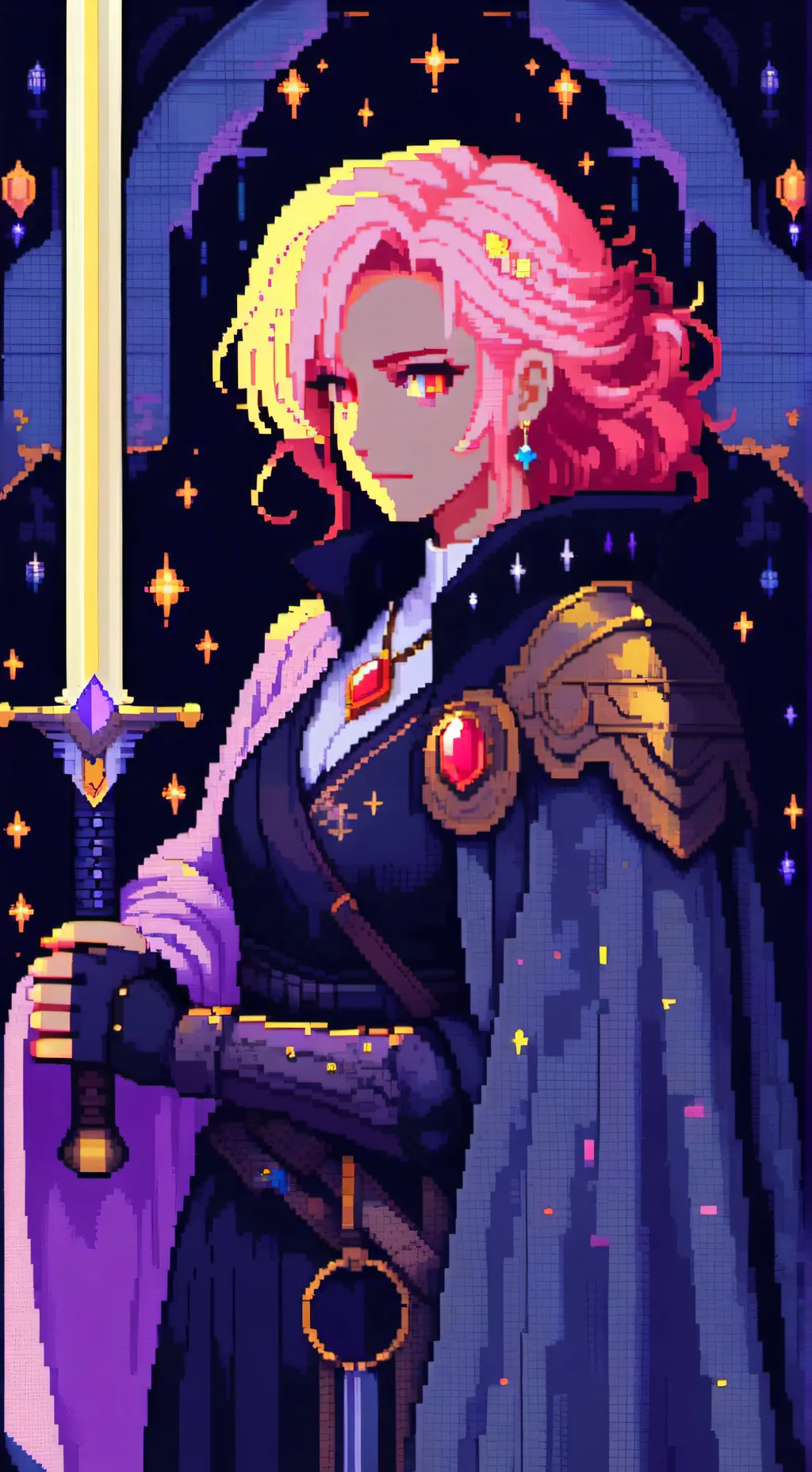 ai character: Heroine Valeria background