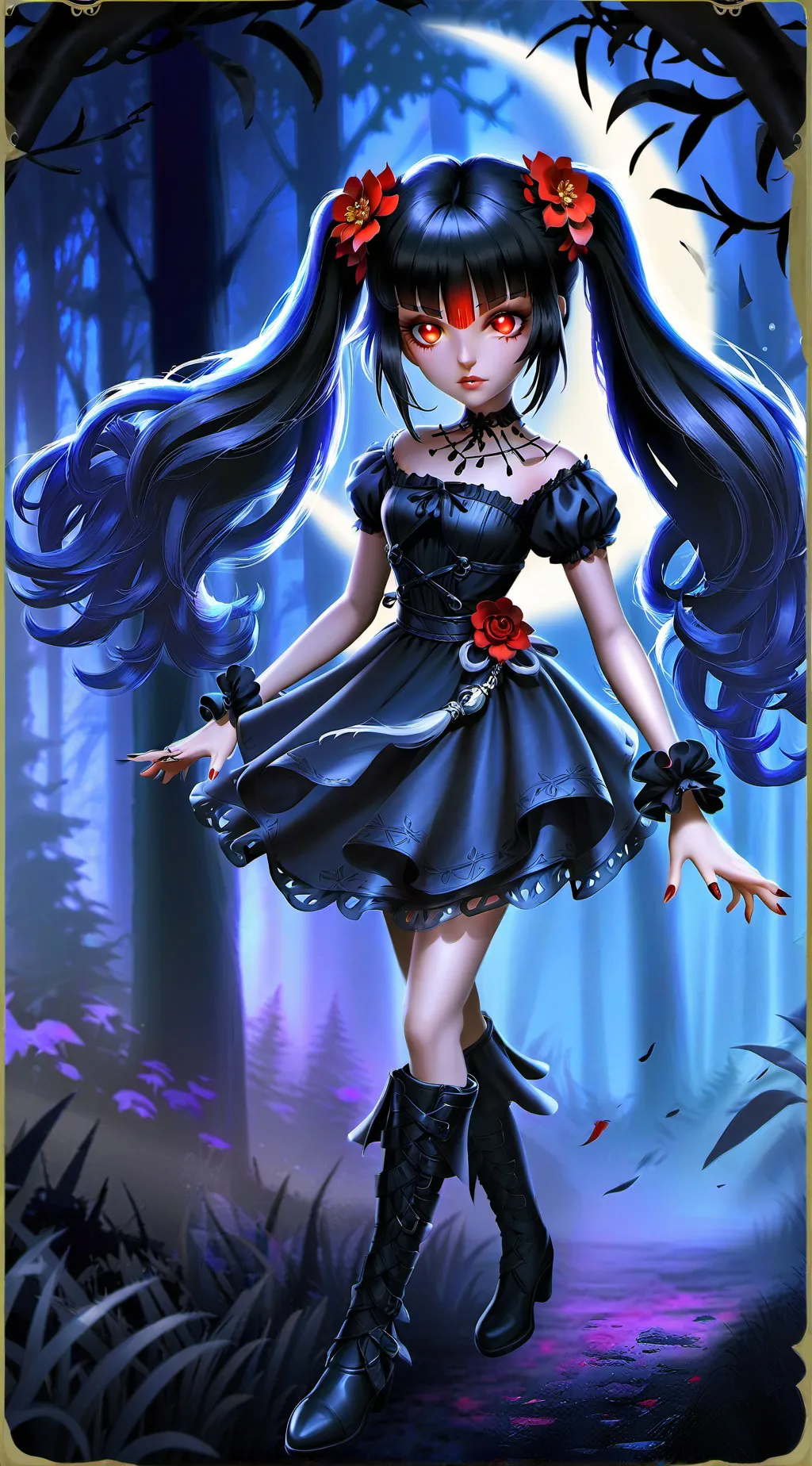 ai character: Itza background