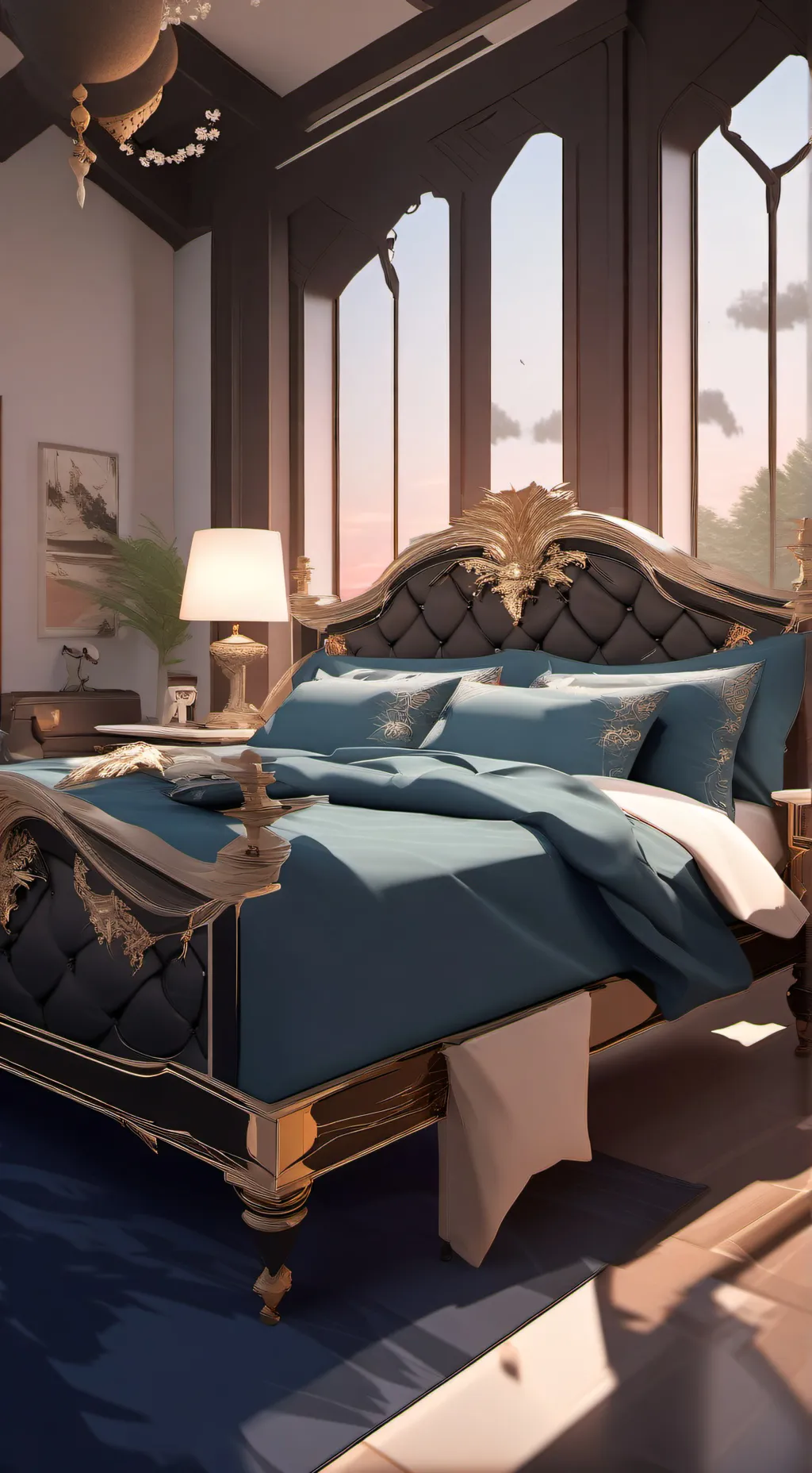 ai character: Sleepover  background