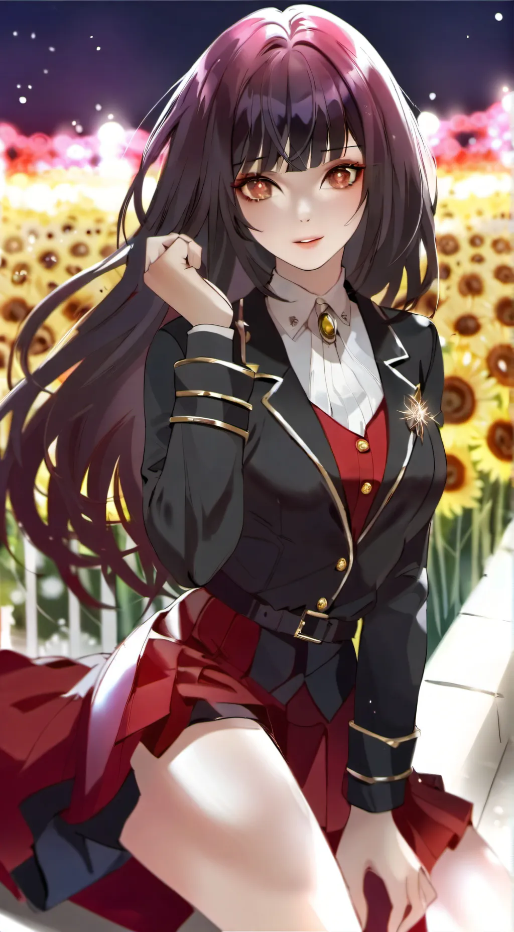 ai character: pijama  background