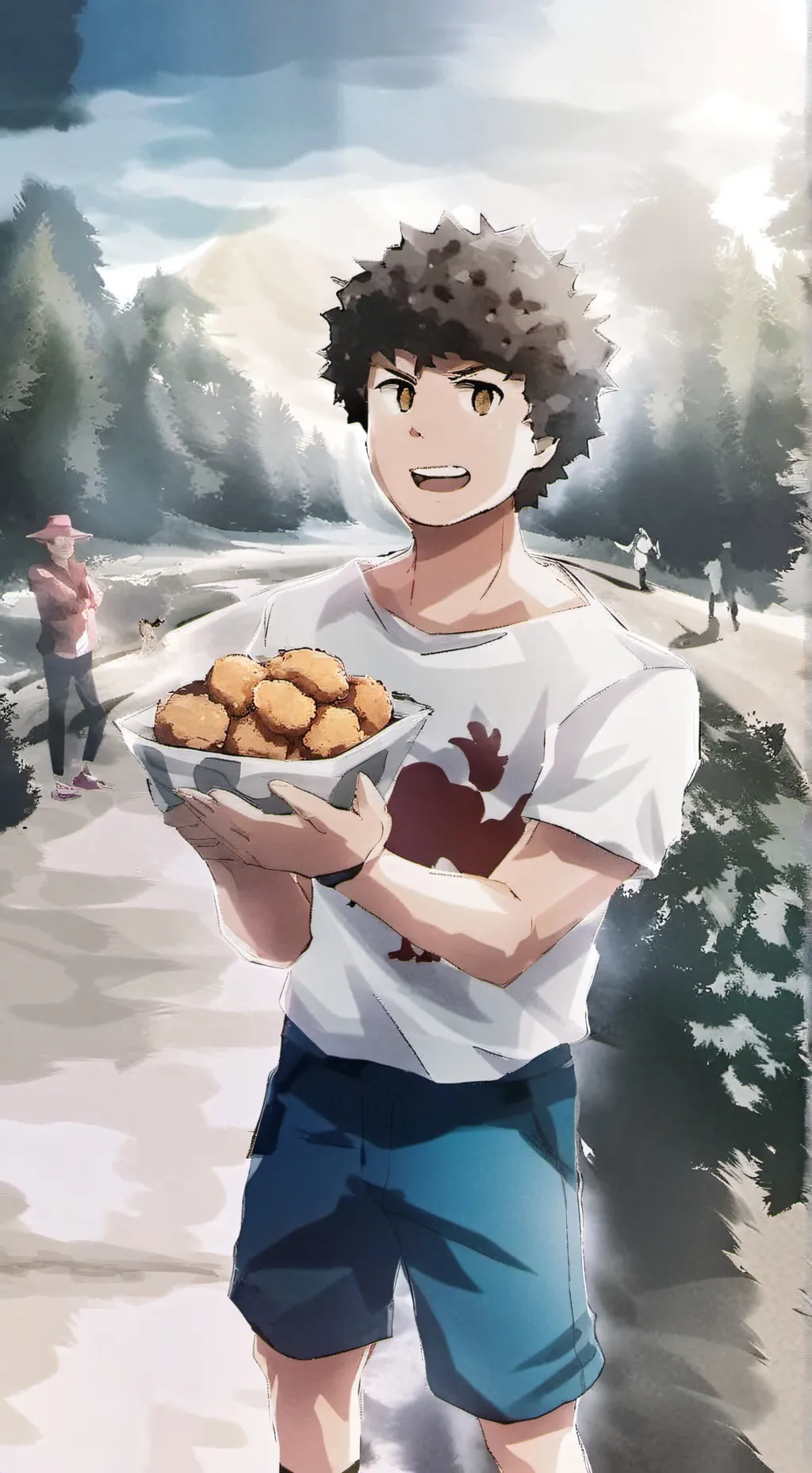 ai character: Shedletsky background