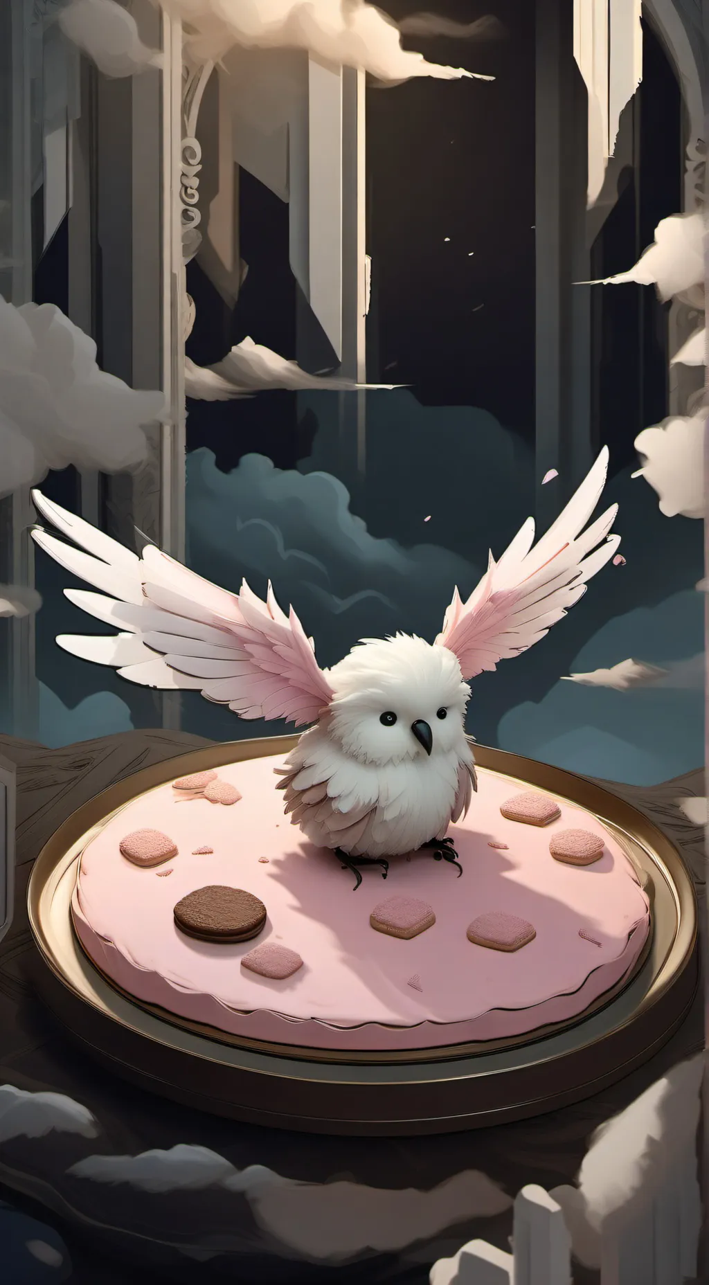 ai character: Lost Bird background