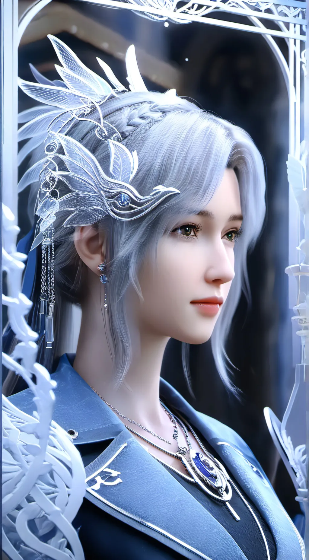 ai character: Земля королей(зонт background