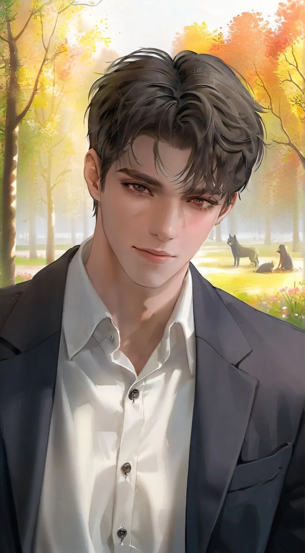 ai character: илья background