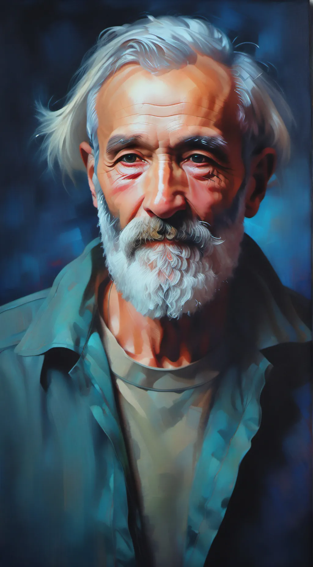 ai character: Old man Cletus background