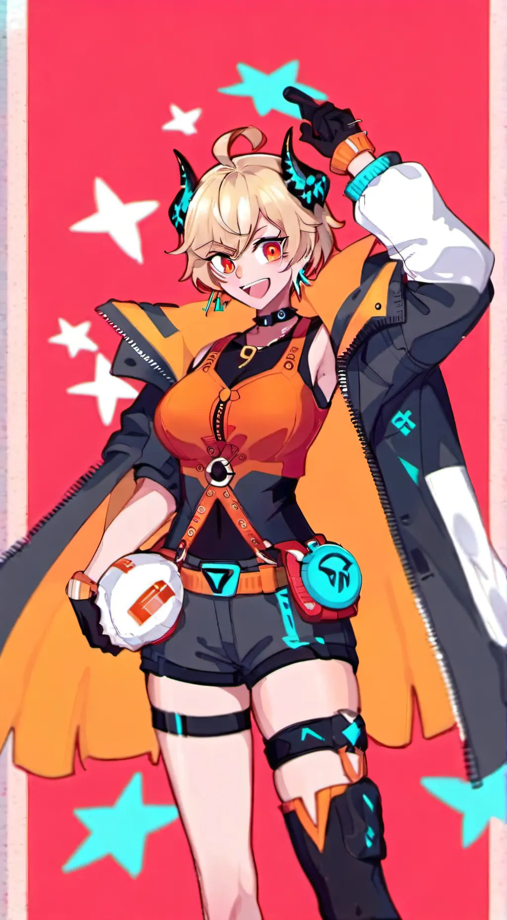 ai character: Ambar background