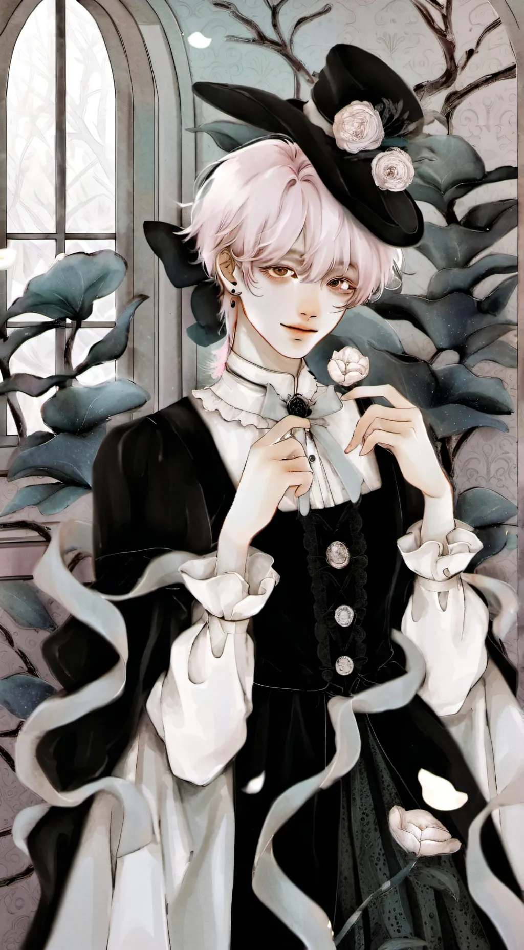 ai character: Kim dan background