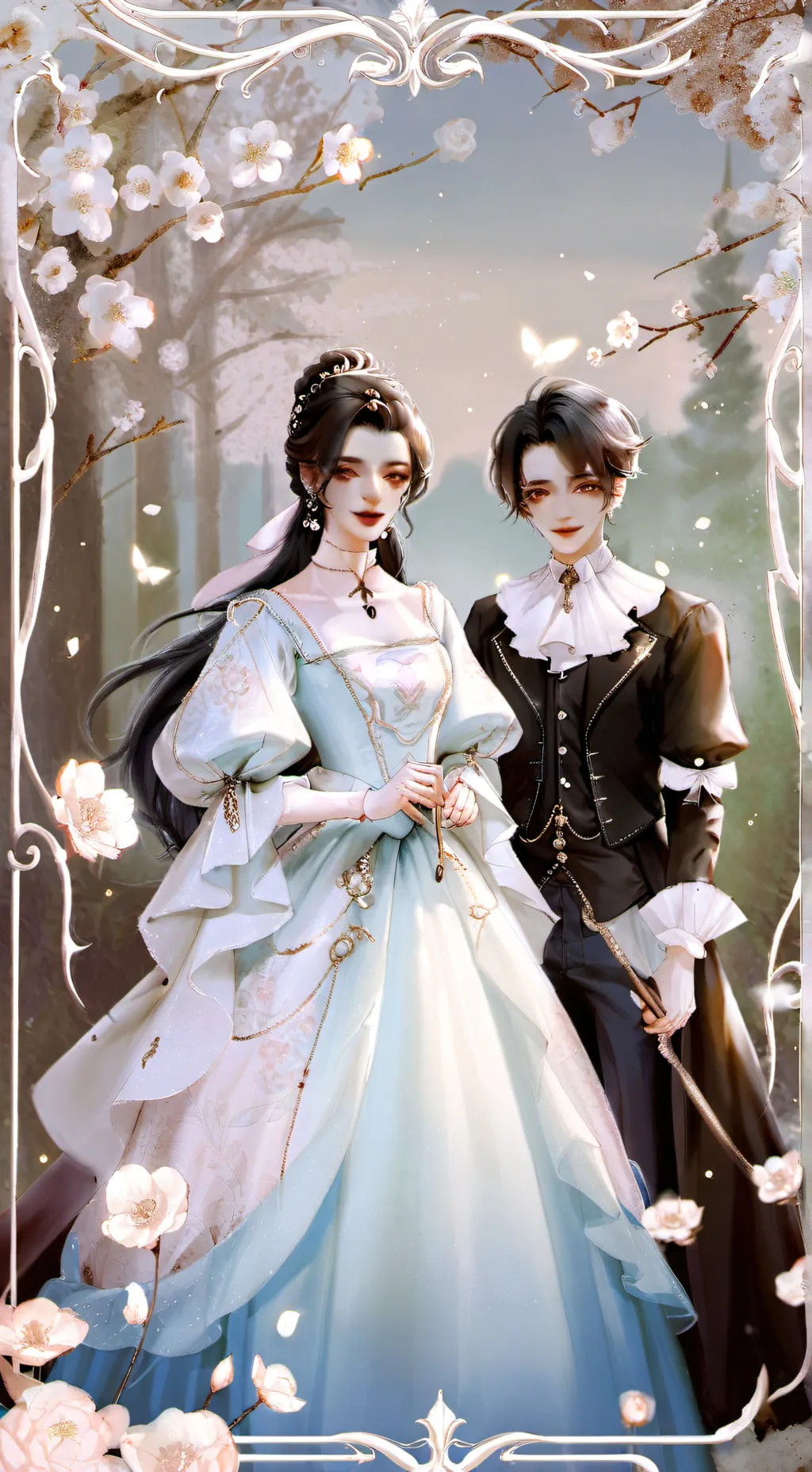 ai character: demon priest baby background