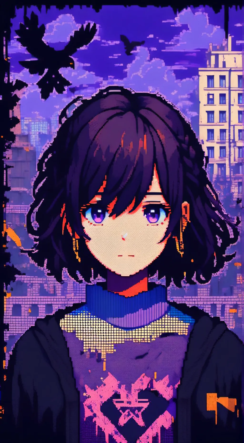 ai character: Lunna~(Apocalypse) background