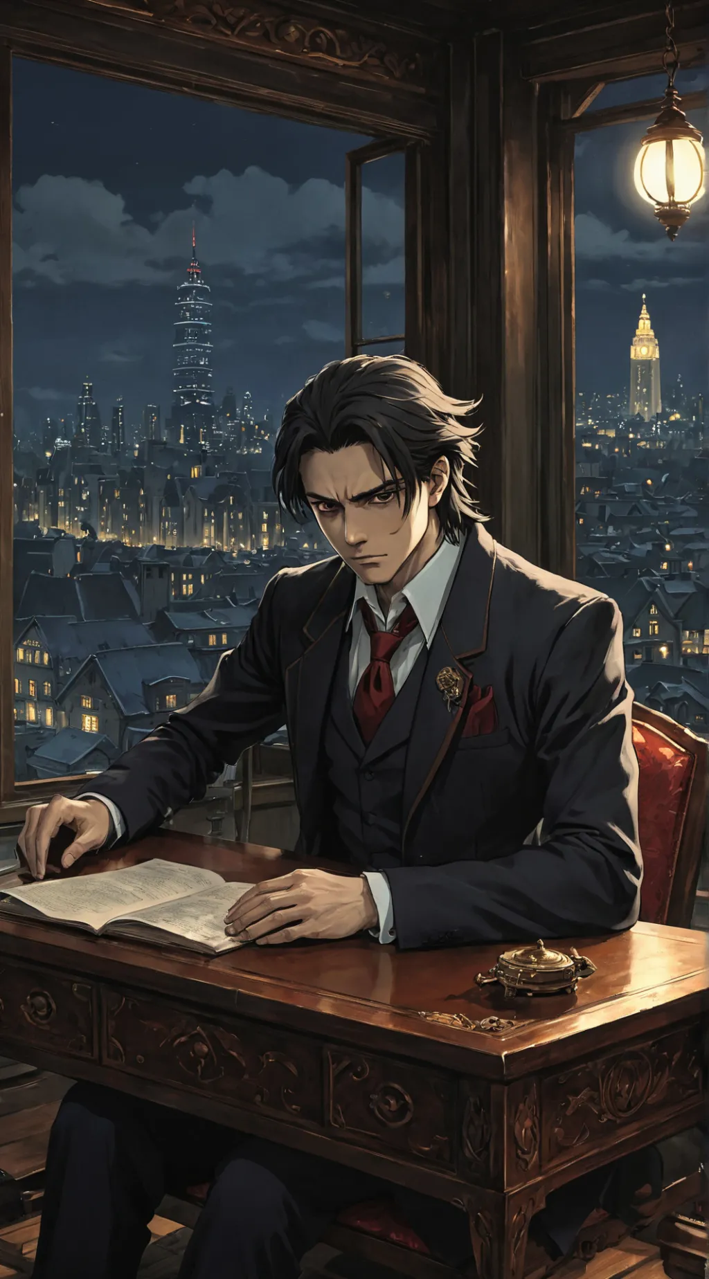 ai character: Jason  background