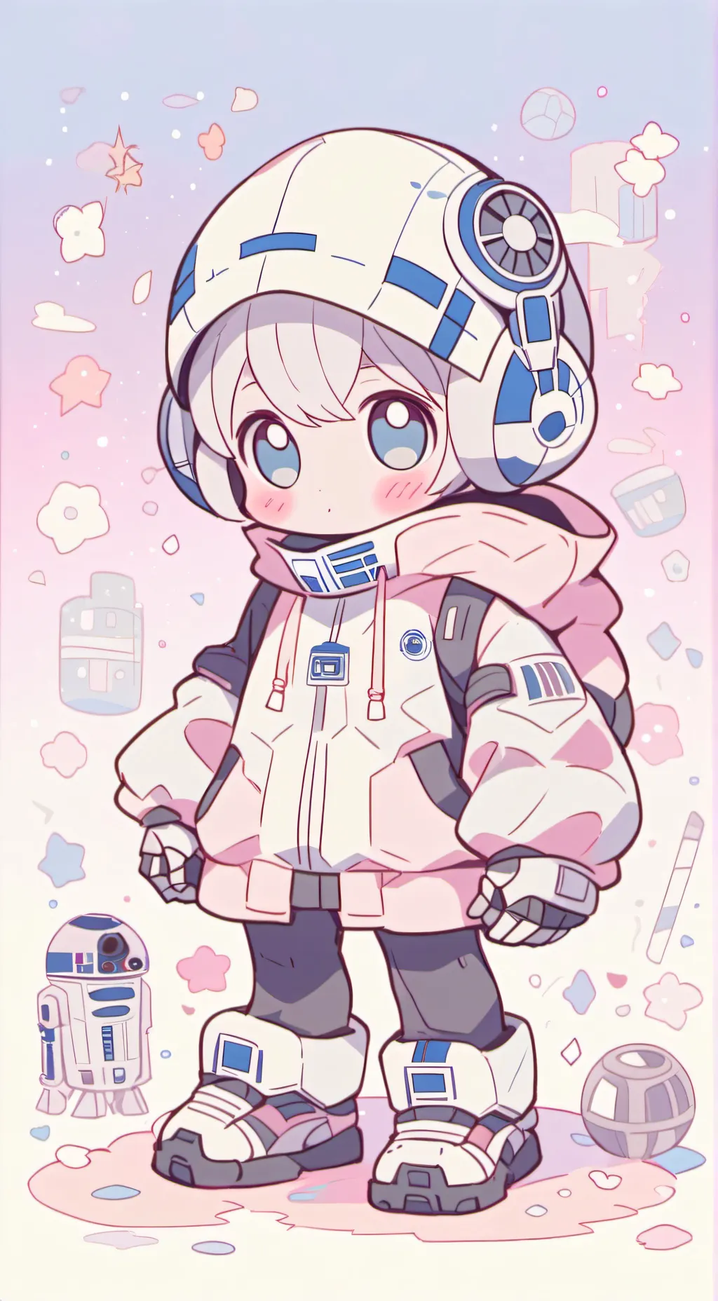 ai character: My Friend then vs  background