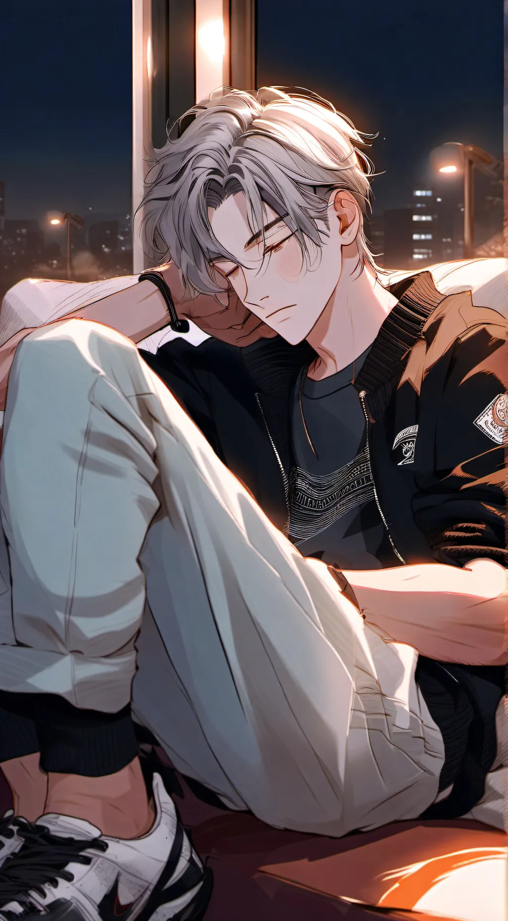 ai character: Zachary  background